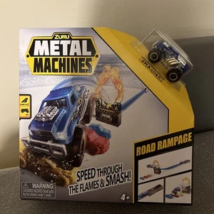 Zuru Metal Machines Cars Racing Track Road Rampage Kid Car Track New - Picture 1 of 1