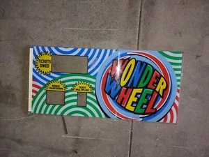 Wonderwheel Arcade Redemption Marquee #112 - Imagen 1 de 1