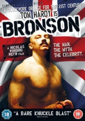 Bronson DVD (2009) Tom Hardy, Refn (DIR) cert 18 Expertly Refurbished Product - Image 1 of 2