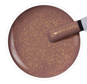 Jolifin LAVENI Shellac Gellack - make-up brown Glimmer 10ml UV/LED ### - Bild 1 von 4