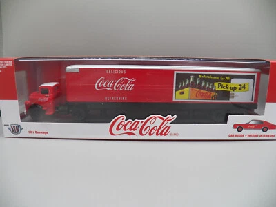 M2 Machines 1957 Dodge COE & 1966 Dodge Charger 383 50B01 18-01 Coca-Cola Hauler - Image 1 of 4