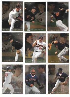 1996 Flair Baseball Trading Cards (Silver Lettering) /  Choose #s 4 - 250 / mb4 - Image 1 of 4