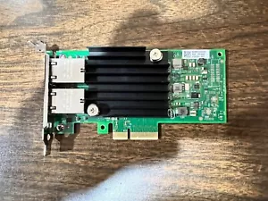 Dell / Intel X550-T2 10GBe Base-T HH Dual Port Network Adapter C4D5P - Picture 1 of 3