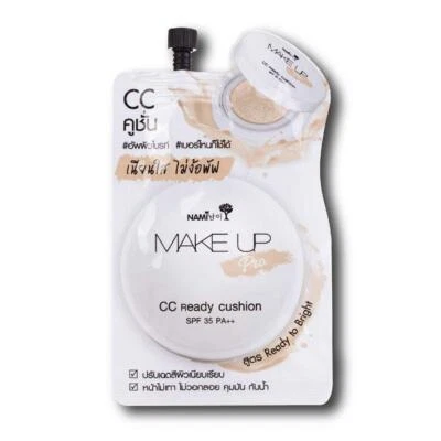 Nami Make Up Pro CC Ready Cushion SPF 35 PA++ Bright Long Lasting Waterproof 7g. - Image 1 of 3
