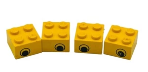 Lego Ladrillos 2x2 Amarillo Con Ojos Desplazados Repuesto 3003pe1, 4 Piezas - Imagen 1 de 1