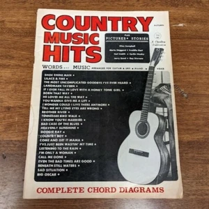 Country Music Hits Autumn 1970 Magazine Glen Campbell Merle Haggard Jerry Reed - Bild 1 von 4