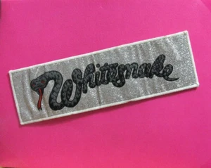 WHITESNAKE VINTAGE AUFNÄHER PATCH HERGESTELLT IN UK DAVID COVERDALE - Bild 1 von 2
