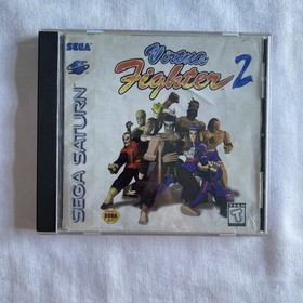 Virtua Fighter Sega Saturn (Jewel Case Version) Case and Manual ONLY Read