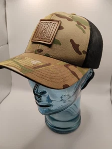 Ferro Concepts Snap Back Hat One Size Fits All Yupoong Camo Mesh - Picture 1 of 11