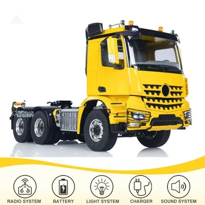 1/14 RC Tractor Truck B3363 RTR Metal Chassis NO Lock Differential Axles 2Speed - Image 1 of 4