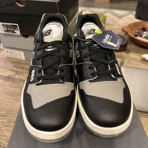 NEW BALANCE MENS BRAND NEW BB550SR1 SNEAKERS SIZE 11 BLACK/GREY DS - Picture 1 of 7