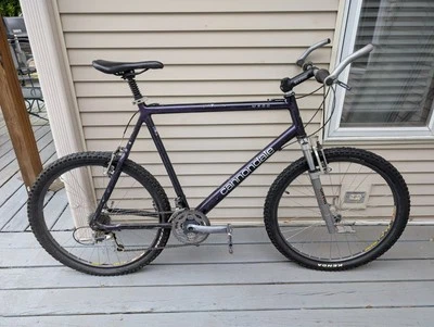 Horquillas de asiento amortiguador retro Cannondale M900 años 90 24" mejoradas Foto 1 de 4