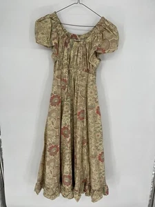 Ulla Johnson Nanette Fit Flare Puff Sleeve Midi Dress Size 6 Autumn Winter 2022 - Picture 1 of 6
