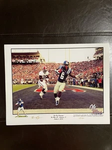 Ole Miss Rebels Football “One Big Saturday” Ole Miss 23 Alabama 17 Print 1/1000 - Picture 1 of 6
