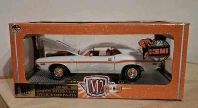 M2 Machines 1970 Dodge Challenger R/T Hemi Limited Production Diecast Model N.IB - Image 1 of 4