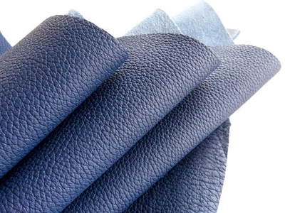 Lederhaut BLAU NAVY 110x55 2,2mm Sattelleder Dickleder Rindleder Oberleder - Bild 1 von 4