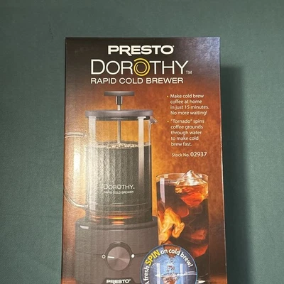 Presto Dorothy Rapid Cold Brewer Coffee Machine At Home Cold Brew in 15 Minutes - Image 1 of 4