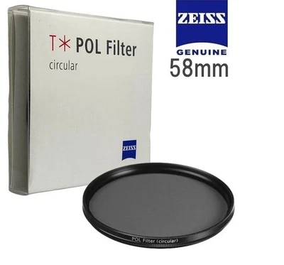 NEW Carl Zeiss T * POL  Polarizing Filter Circular 58mm - Image 1 of 4