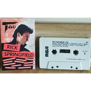 Vintage Tao by Rick Springfield (Cassette, Oct-1990, RCA) Tape - Imagen 1 de 9
