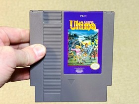 Ultima Exodus - Nintendo NES Game Cartridge - Authentic - Tested