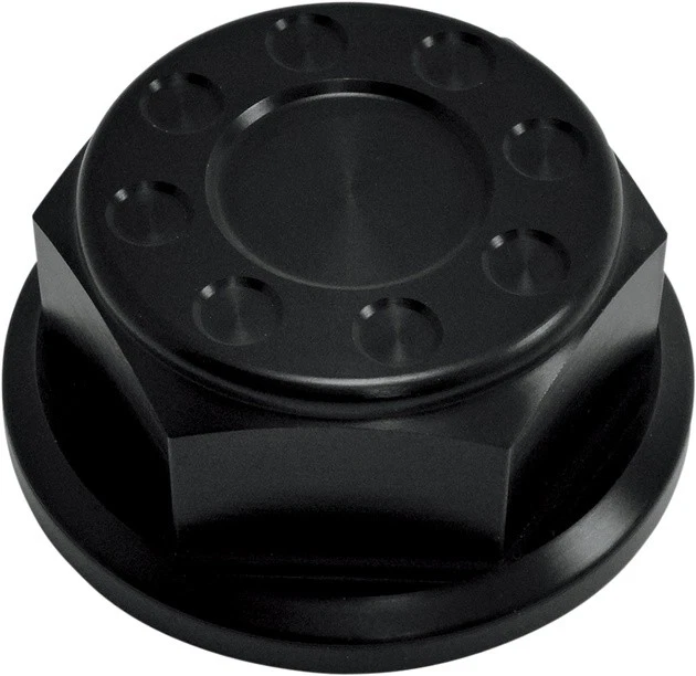 Joker Machine Steering Stem Nut Black #10-015B Harley Davidson Dyna Foto 1 de 1