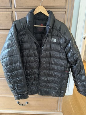 Men’s North Face Dark Gray Summit Series Down Puffer Coat 900 XL - Image 1 of 4