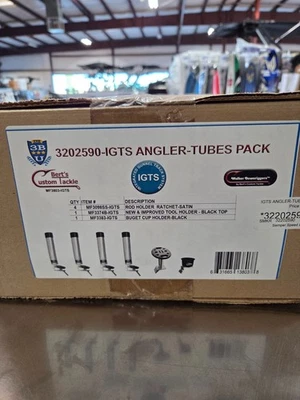 Smokercraft Fishing Rod Holder Set with Tool Holder and Cup Holder MF3098SS-IGTS - Image 1 of 4