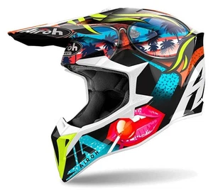 Off-Road Helmet Airoh WRAAAP LOLLIPOP Gloss - Picture 1 of 3