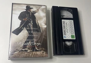 VHS Video Kassette Wyatt Earp Kevin Costner Dennis Quaid Gene Hackmann deutsch - Bild 1 von 3