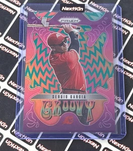 2025 Panini Prizm LIV #10 Sergio Garcia Groovy Teal #/275 SP Fireballs GC - Bild 1 von 3