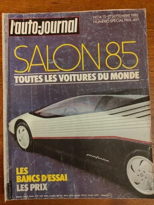 Numéro Spécial salon de l’Auto-Journal modèles 1986, parution septembre 1985 - Photo 1/3