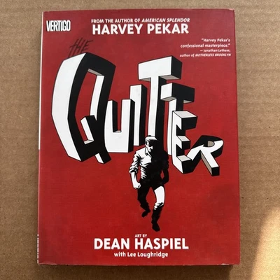 The Quitter, Harvey Pekar, (DC/Vertigo) SIGNED by Harvey Pekar & Dean Haspiel - Image 1 of 4