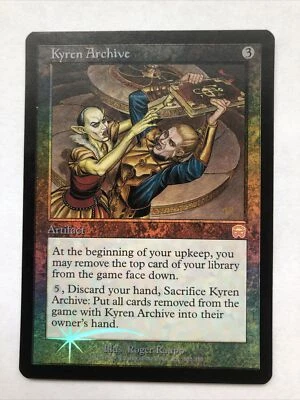 Kyren Archive Foil X1 Mercadian Masques Ex conditions see pics Front Back - Image 1 of 2