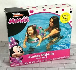 Disney Minnie Mouse Toddler Baby Water INFLATABLE Float Seat 0-3 YRS Swim BX376