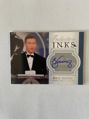 2008-09 O-Pee-Chee Premier - Induction Inks #PI-BS - Borje Salming /100 - Image 1 of 2
