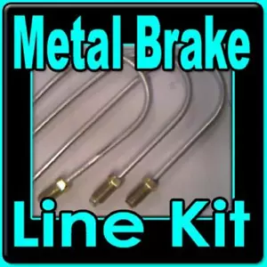 Metal brake line replacement kit for Ford Truck 1973-93 -replace rusted lines!!! - Foto 1 di 3