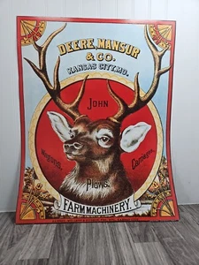 John Deere Mansur & Co. Print 23 7/8" x 18 5/8" - Bild 1 von 9
