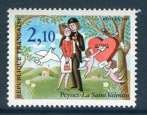 TIMBRE 2354 NEUF XX LUXE - LES AMOUREUX - LA SAINT-VALENTIN - PEYNET - Foto 1 di 1