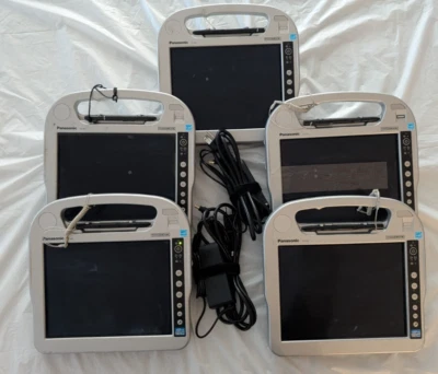 Lote de 5 Panasonic CF-H2 con 2 fuentes de alimentación, funcionando (ver descripción) Foto 1 de 4