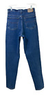 Vintage Jordache Mom Jeans 12 Blue Tapered Western Dark Wash Denim Skinny