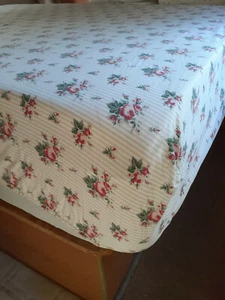 Vintage Marseilles by Ralph Lauren-Full Fitted Sheet-Nice Condition-Green Tag - Picture 1 of 6