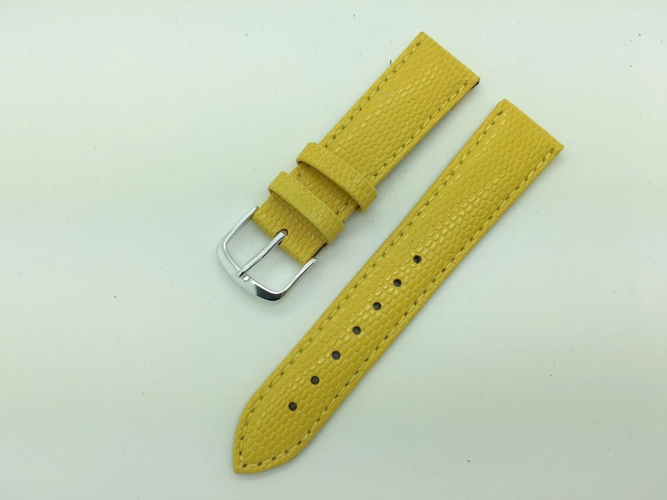 SHORT 12mm up to 20mm LS725 Ladies Hadley Roma Lizard Genuine Leather Watch Band - Image 1 of 1