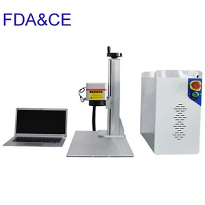 Máquina de marcado láser de fibra Raycus 100 W grabadora de metal Ezcad2 CE&FDA - Imagen 1 de 8