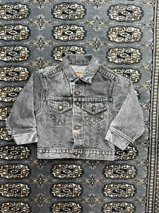 Vtg Levis Youth Jacket Size 4 Black - Picture 1 of 5