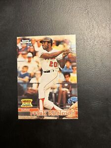 B99a #20 Frank Robinson, Baltimore Orioles 1999 Fleer Greats Of The Game