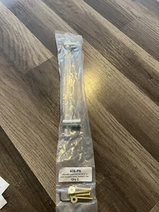 Schaub and Company 408 Lumiere 10" Euro Modern Acrylic Bar Handle - Nickel - Picture 1 of 3