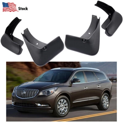 4 guardabarros guardabarros guardabarros guardabarros coche para Buick Enclave 2009-2017 SUV Foto 1 de 4
