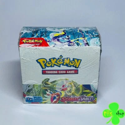 Pokemon Scarlet & Violet Display 36 Booster Karmesin Purpur Englisch Neu & OVP! - Bild 1 von 4