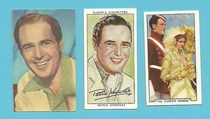 Patric Knowles Film Actor Fab Card Collection Grete Natzler Student's Romance