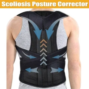 Back Brace for Lower Back Pain Relief Sciatica Breathable Lumbar Support Belt - Picture 1 of 12